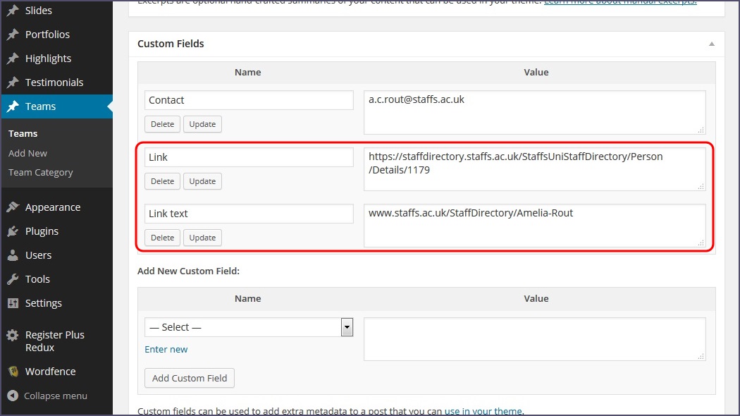 Adding a Committee Member